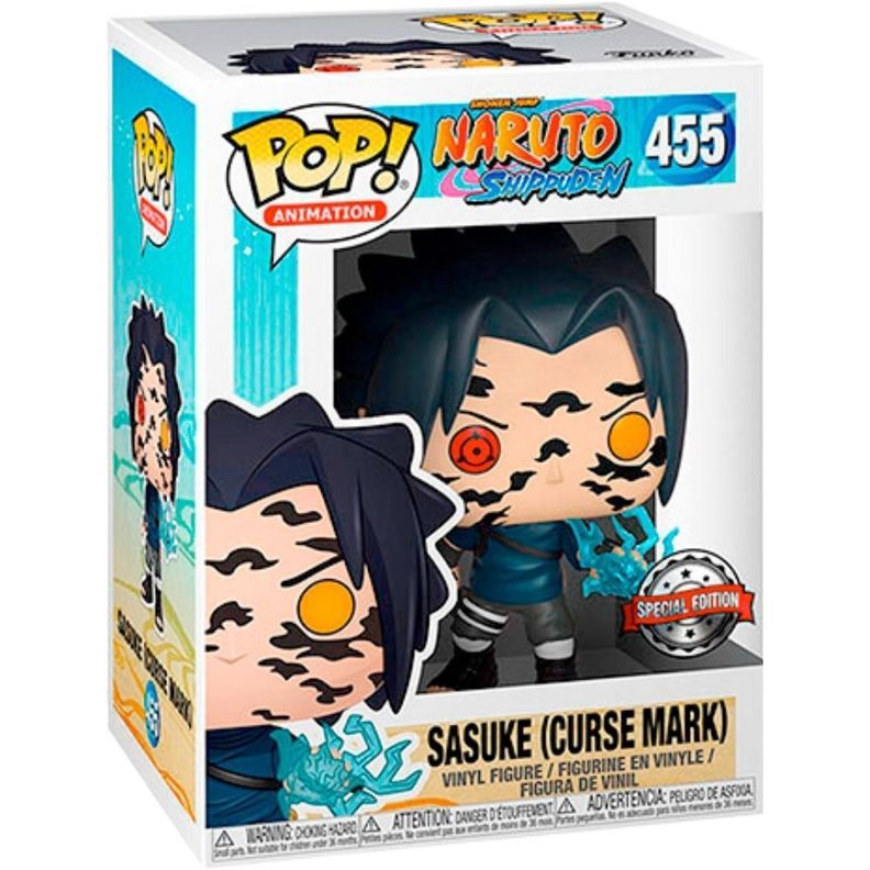 Funko Pop! Naruto Shippuden Sasuke (Curse Mark) 455-2
