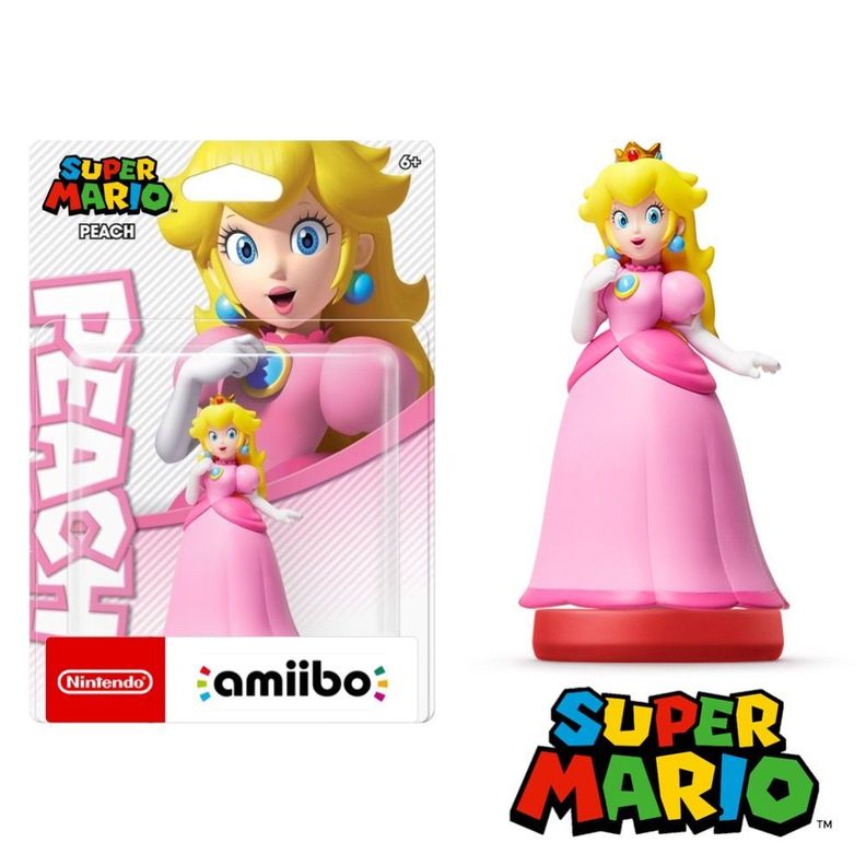Amiibo Peach Super Mario Nintendo-2