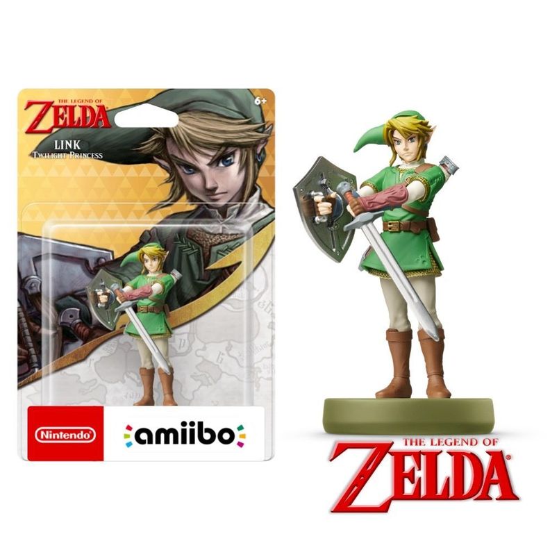 Amiibo Link Twilight Princess The Legend Of Zelda Nintendo-2