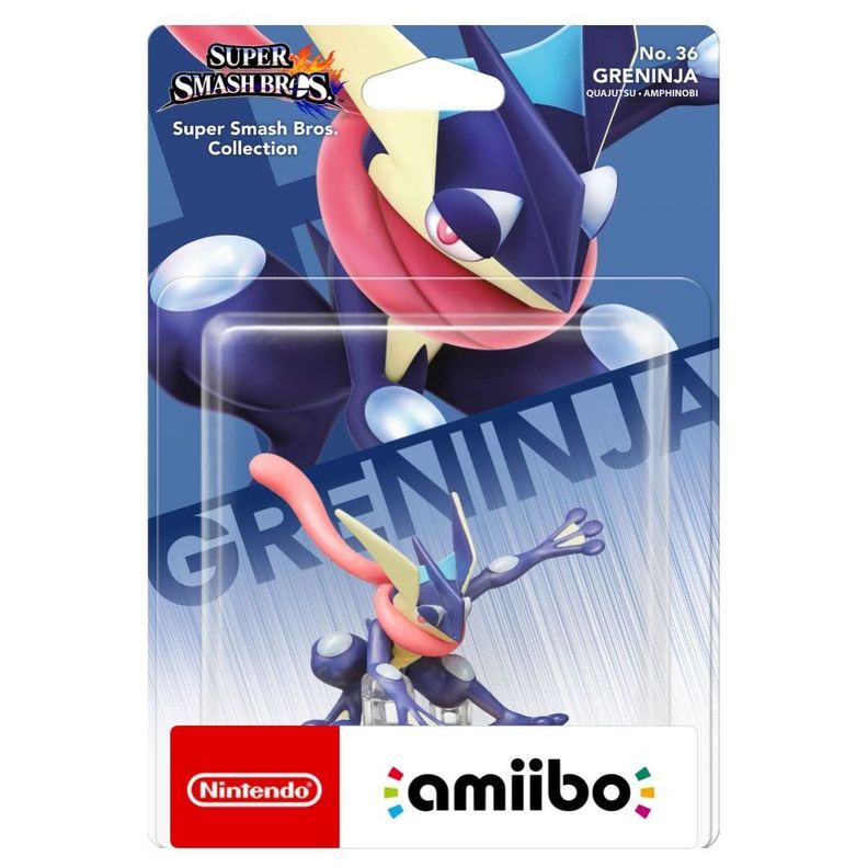 Amiibo Greninja Super Smash Bros Nintendo-0