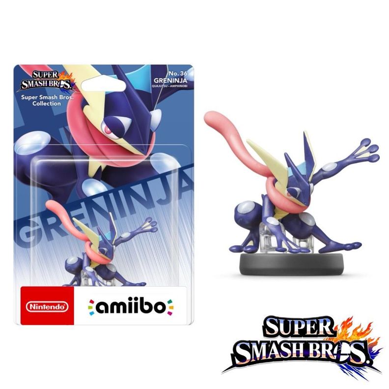 Amiibo Greninja Super Smash Bros Nintendo-2