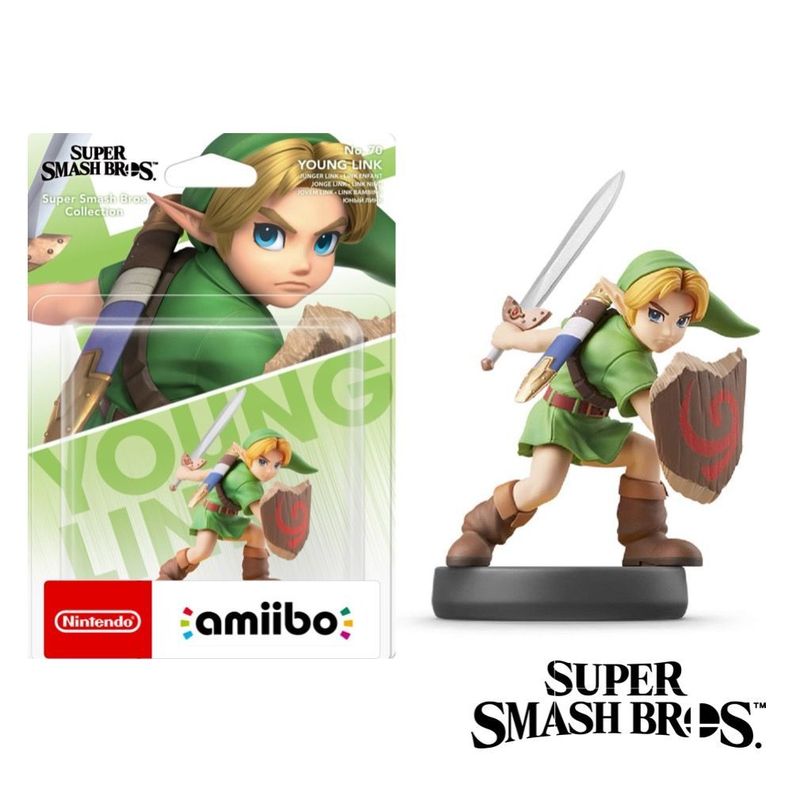 Amiibo Young Link Super Smash Bros Nintendo-2