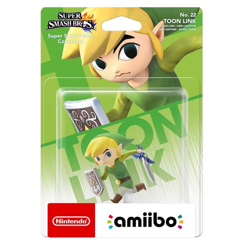 Amiibo Toon Link Super Smash Bros Nintendo-0