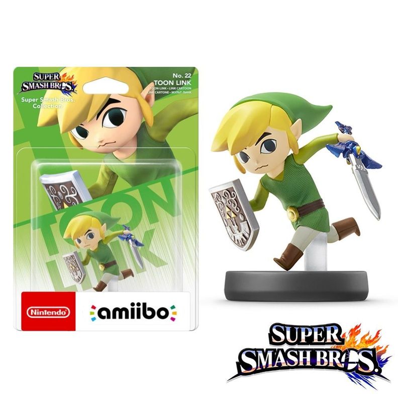 Amiibo Toon Link Super Smash Bros Nintendo-2