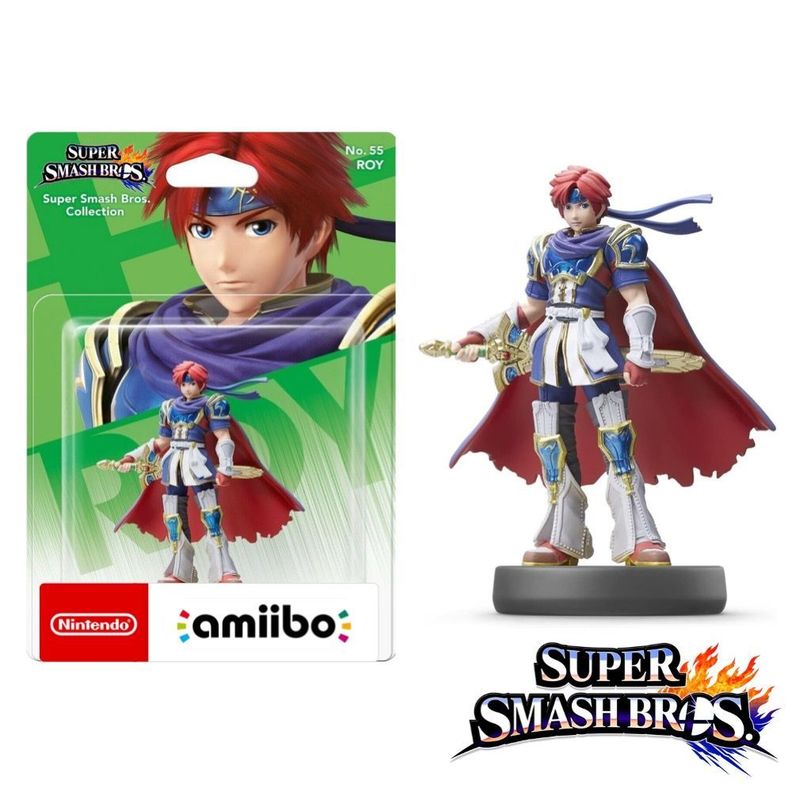 Amiibo Roy Super Smash Bros Nintendo-2