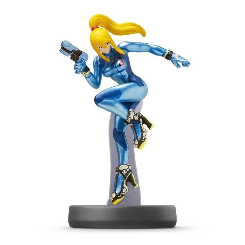 Amiibo Zero Suit Samus Super Smash Bros Nintendo-1