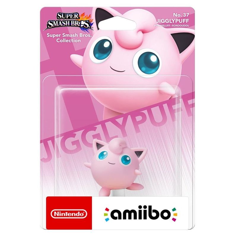 Amiibo Jigglypuff Super Smash Bros Nintendo-0