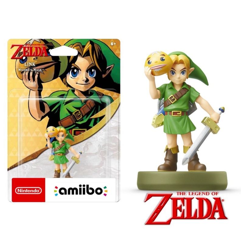Amiibo Link Zelda Majora's Mask Nintendo-2