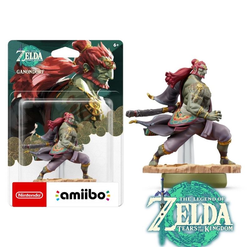 Amiibo Ganondorf Zelda Tears Of The Kingdom Nintendo-2