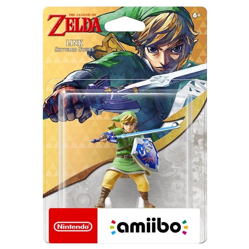 Amiibo Link Skyward Sword The Legend Of Zelda Nintendo-0