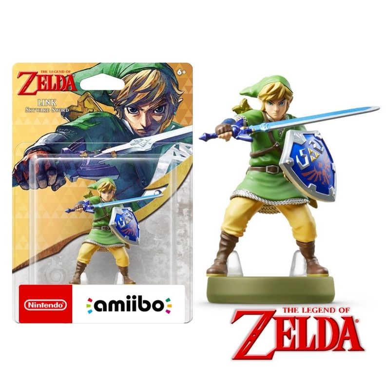 Amiibo Link Skyward Sword The Legend Of Zelda Nintendo-2
