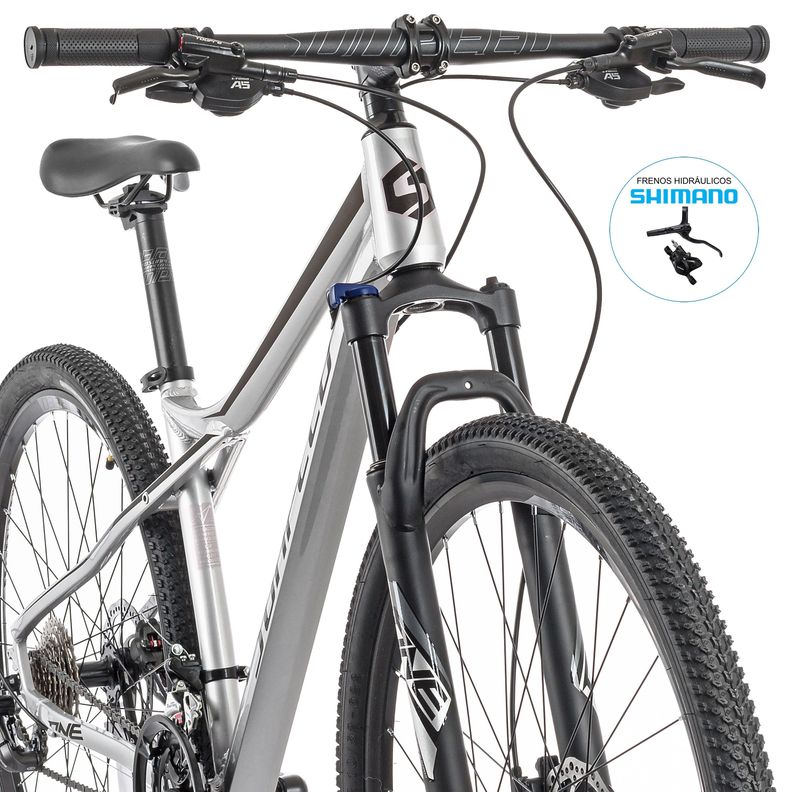 Sunpeed One Shimano MT200 Silver -4