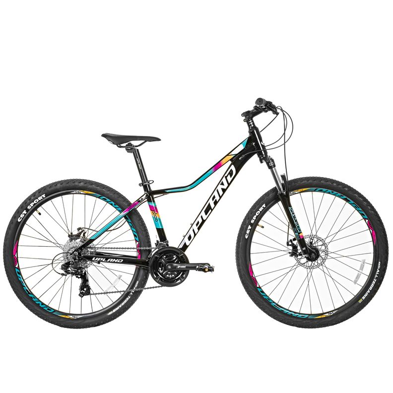 Bicicleta Upland X100 27.5 negra