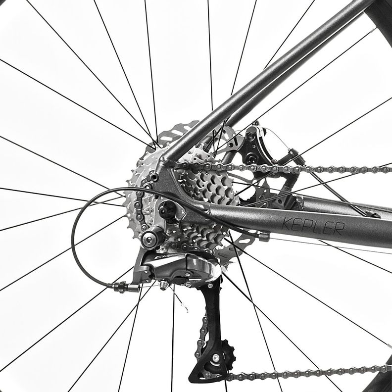 Bicicleta Gravel Sunpeed Kepler Claris Gris-4