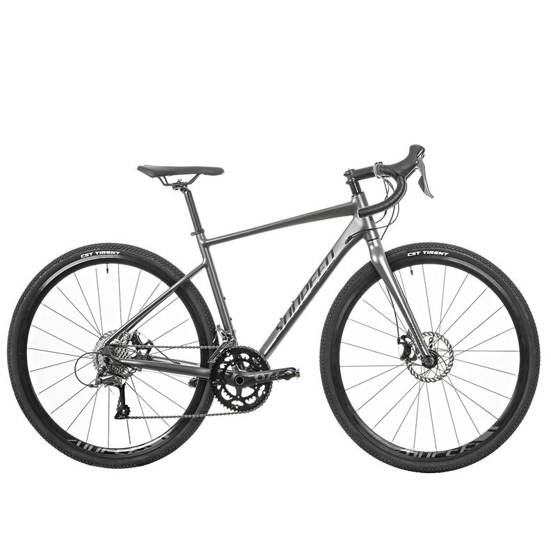 Bicicleta Gravel Sunpeed Kepler Claris Gris-0