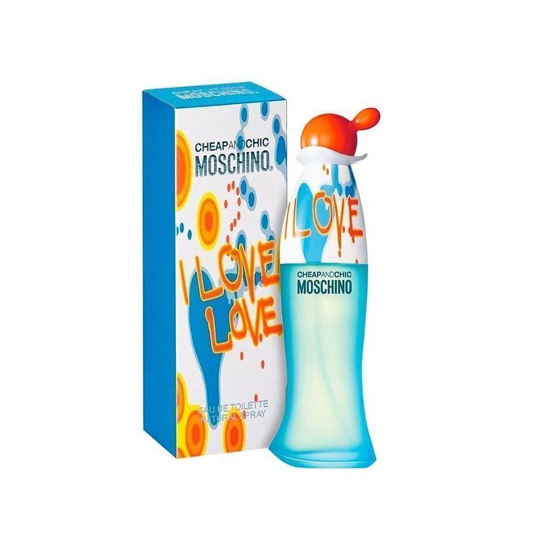 Cheap & Chic I Love Love Moschino 100 ml Edt Celeste