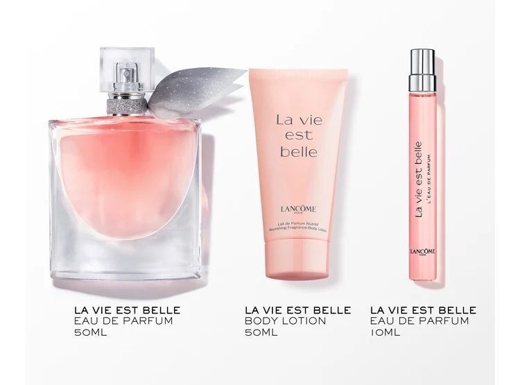 La Vie Est Belle 50 Ml Edp +10 ml edp +50 ml body Lotion Set Lancome -0