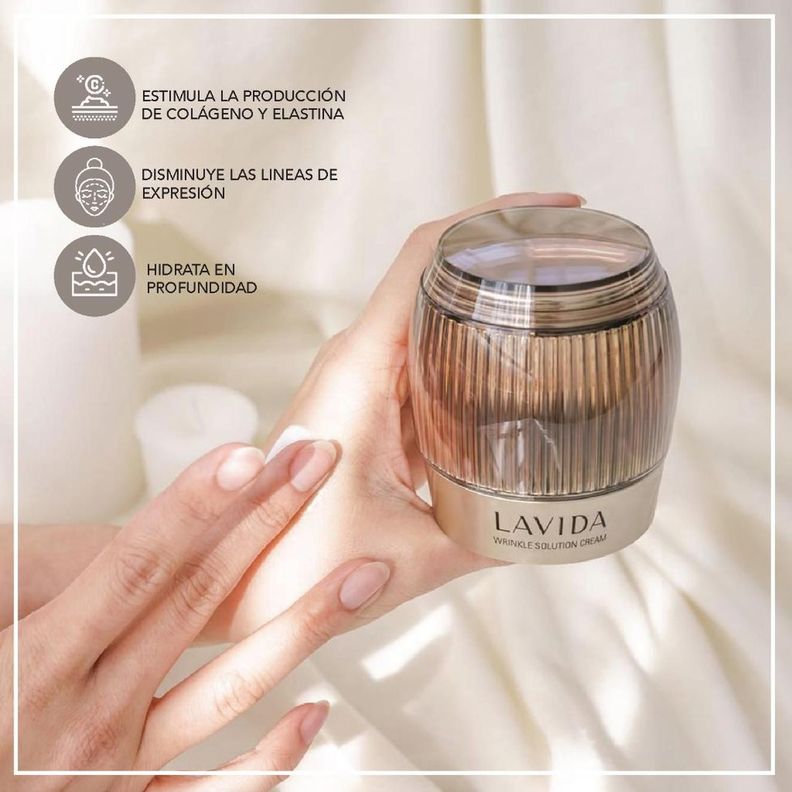 Crema Facial Hidratante Antiedad LAVIDA Powercell 50ml-3
