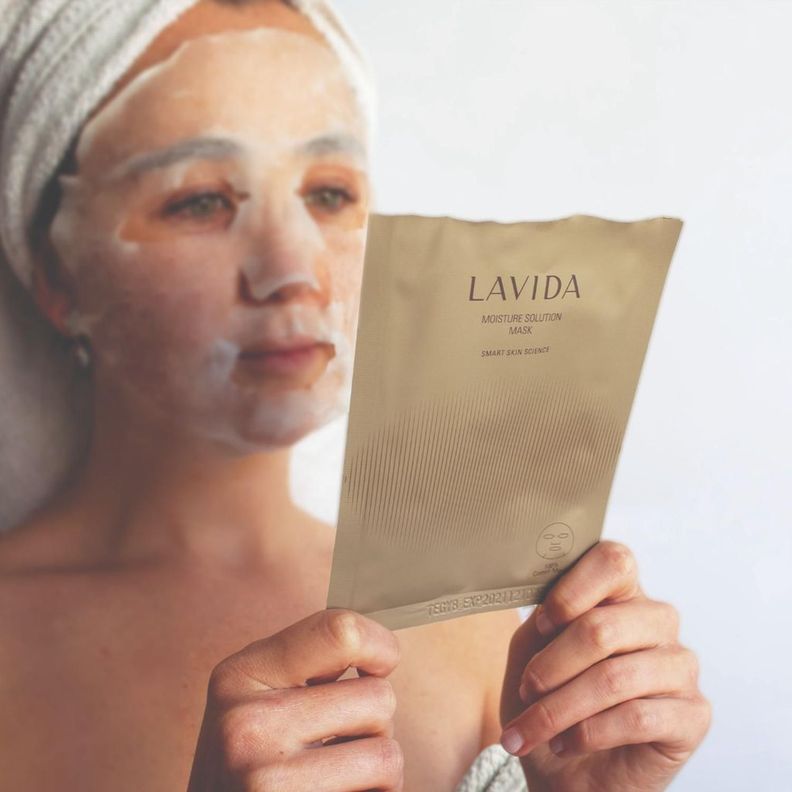 Mascarilla Facial  Antiedad LAVIDA Powercell (6 unidades)-3