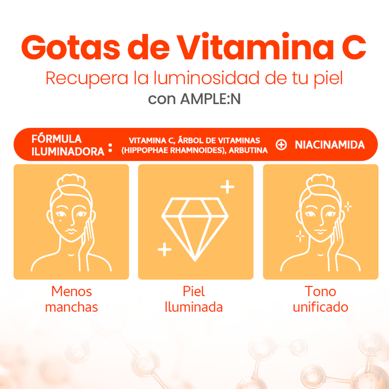 Sérum Facial Anti Manchas AMPLEN Vitamina C 30 ml-2