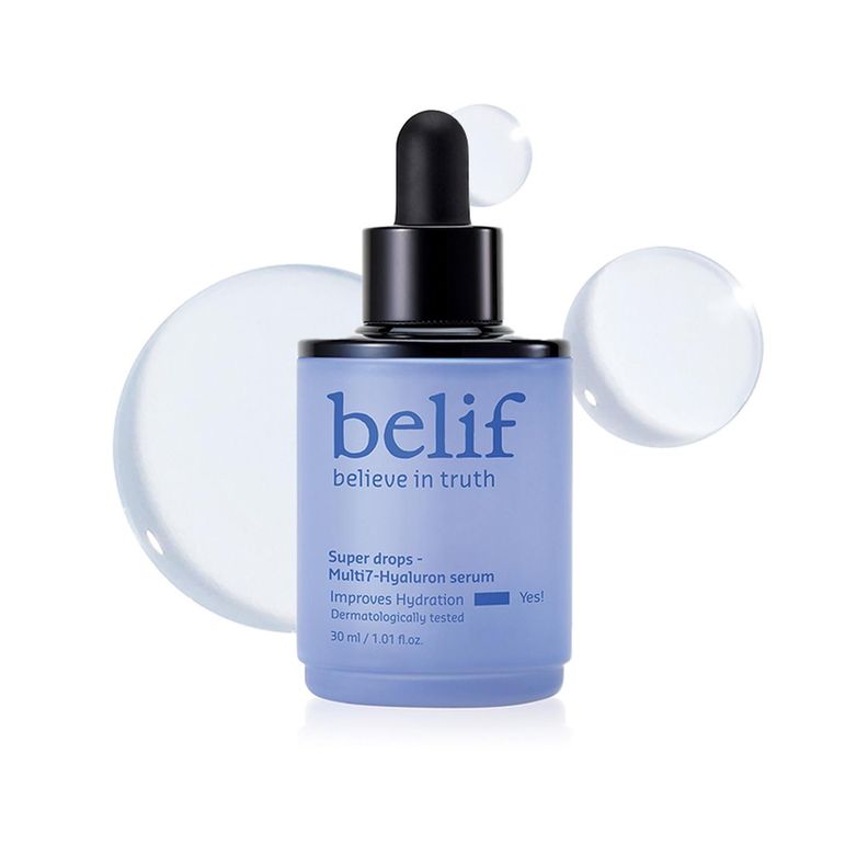 Serum Facial Acido Hialuronico Belif Super Drops 30 ML Blanco