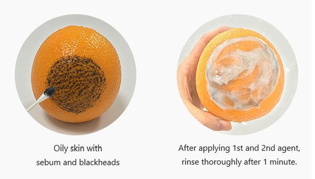 Mascarilla Peeling Bifásica Vitamina C y Oxígeno AMPLEN-6