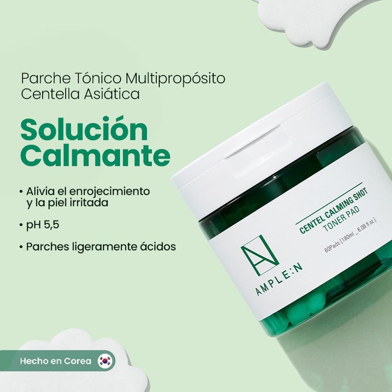 Parche Tónico Multipropósito AMPLEN Centella Asiática 180ml-3