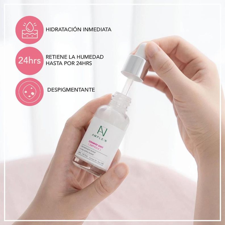 Sérum Facial Hidratante Intenso AMPLEN Ceramidas 30ml-3