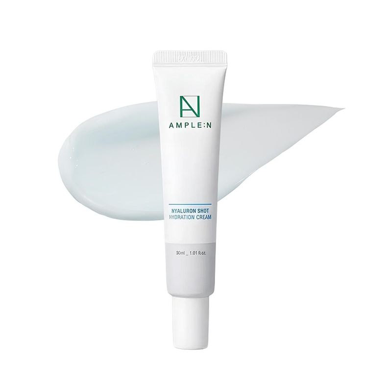 Crema Facial Hidratante de Acido Hialuronico AMPLEN 30ml Blanco