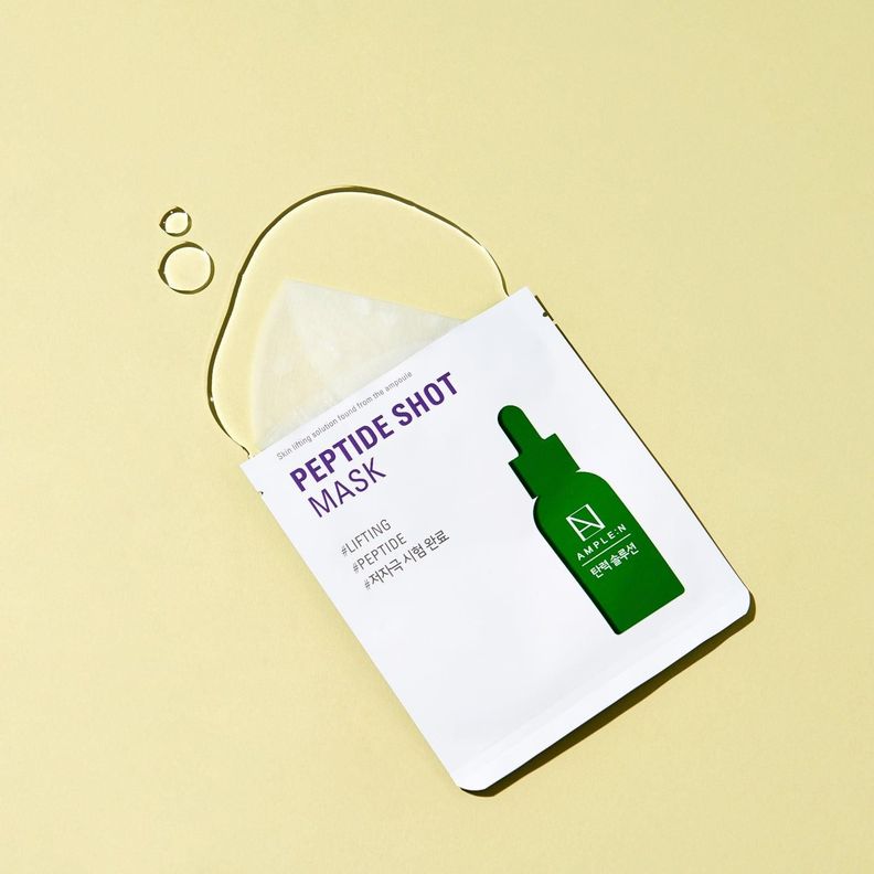 Mascarilla Facial Antiedad AMPLEN  Péptidos-3
