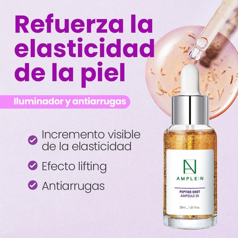 Sérum Facial Antiedad  AMPLEN Péptidos 30ml-1