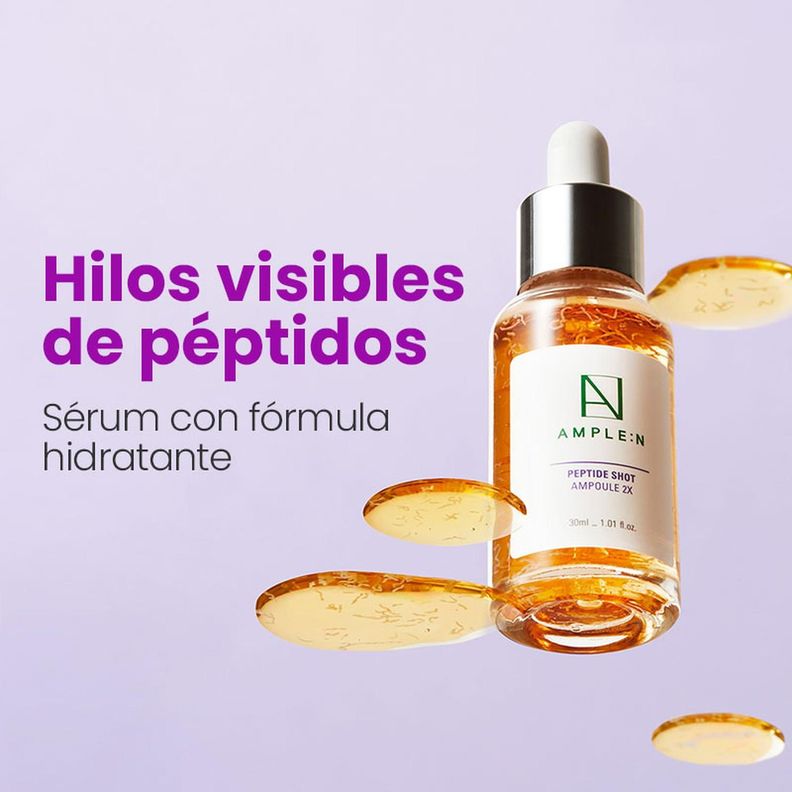 Sérum Facial Antiedad  AMPLEN Péptidos 30ml-4