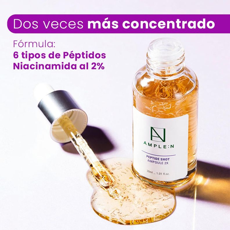 Sérum Facial Antiedad  AMPLEN Péptidos 30ml-5