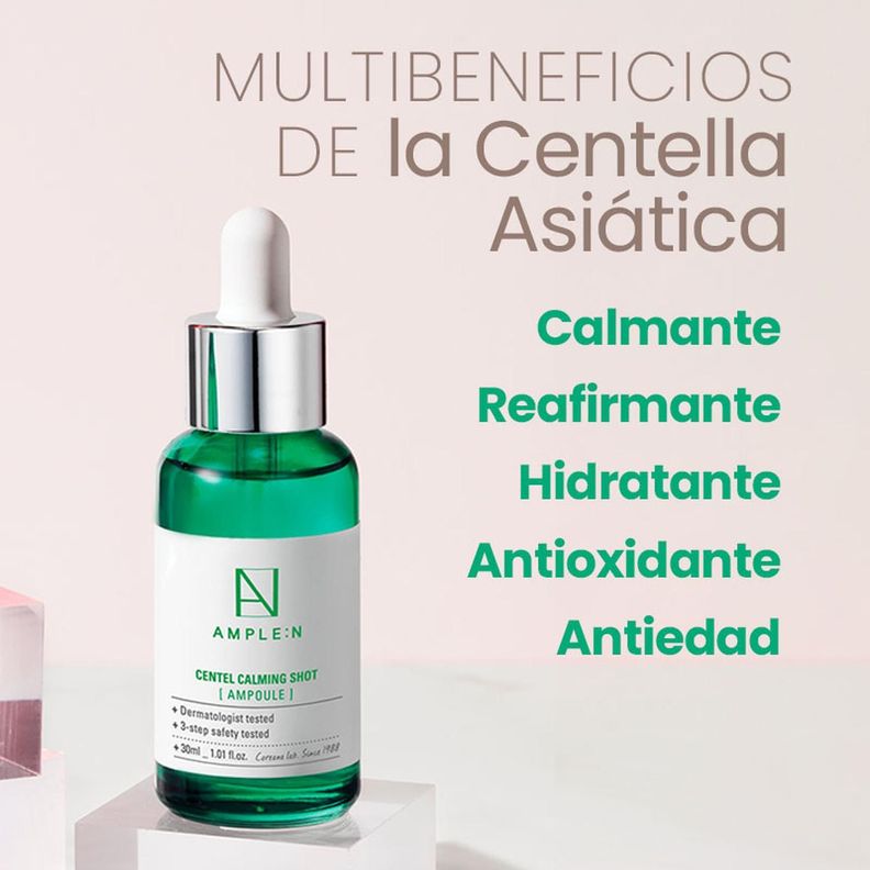 Sérum Facial Calmante AMPLEN Centella Asiática 30ml-1