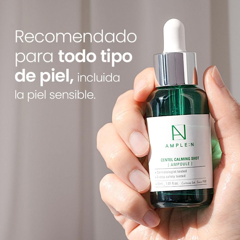 Sérum Facial Calmante AMPLEN Centella Asiática 30ml-3