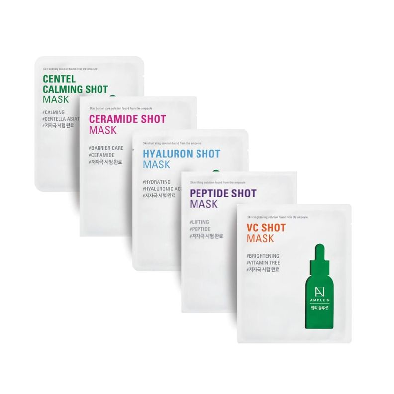 Mascarilla Facial Calmante AMPLEN Centella Asiática-5