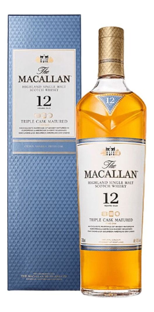 WHISKY THE MACALLAN TRIPLE CASK 12 AÑOS 700 ML-0