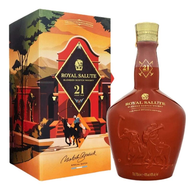 WHISKY ROYAL SALUTE 700 ML THE POLO ESTANCIA EDITION-0