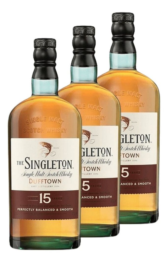 WHISKY THE SINGLETON 700 ML. 15 AÑOS PACK 3-0
