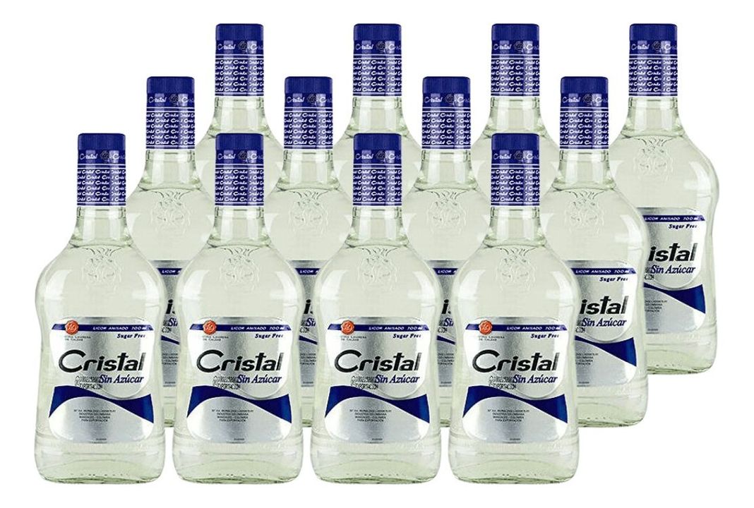 AGUARDIENTE CRISTAL SIN AZUCAR 700 ML PACK 12-0