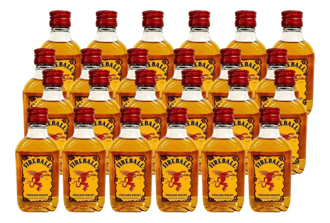 WHISKY FIREBALL CINNAMON PETACA 200 ML PACK 24-0