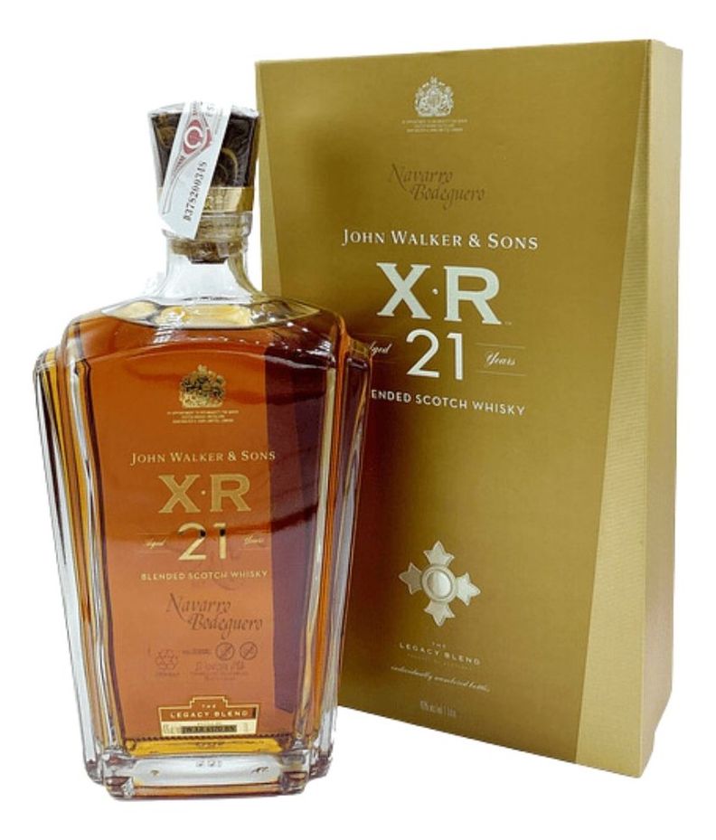 WHISKY JOHNNIE WALKER XR 21 AÑOS 750 ML-0