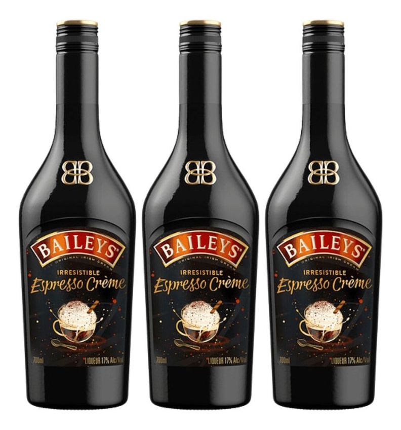LICOR BAILEYS 750 ML ESPRESSO CREME PACK 3-0