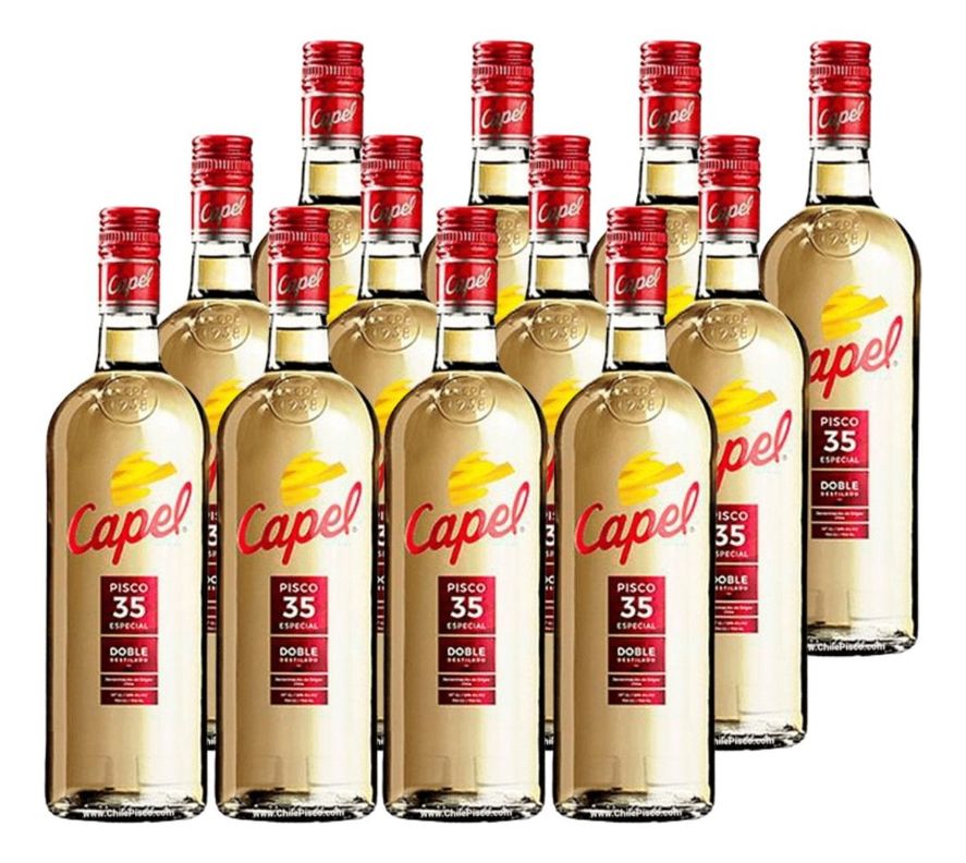 PISCO CAPEL 2D 700 ML PACK 12-0