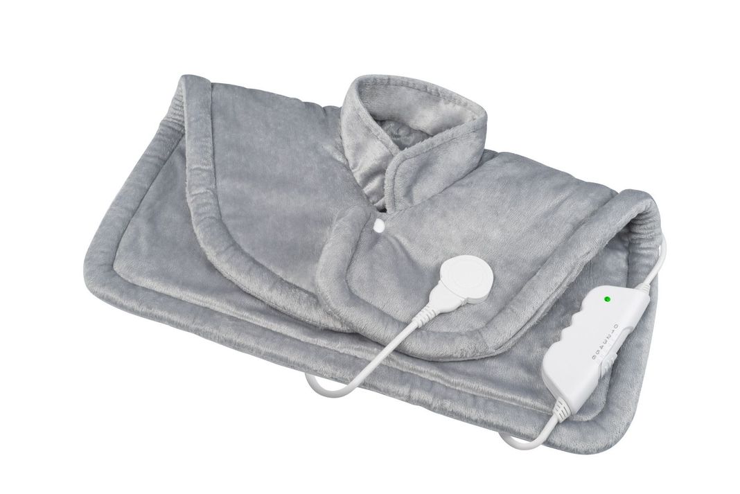 Manta eléctrica hombros y cuello 100W Oeko-tex Gris Medisana-0