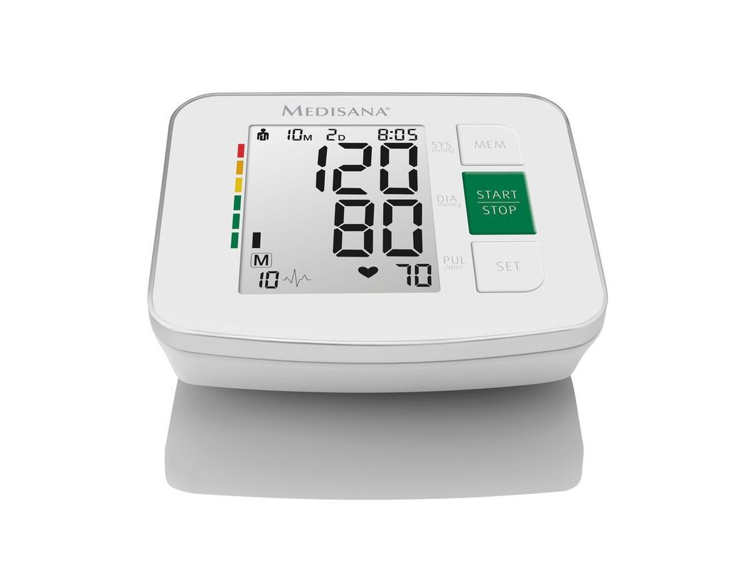 Tensiómetro de Brazo Monitor presion arterial Medisana Blanco BU 512-0