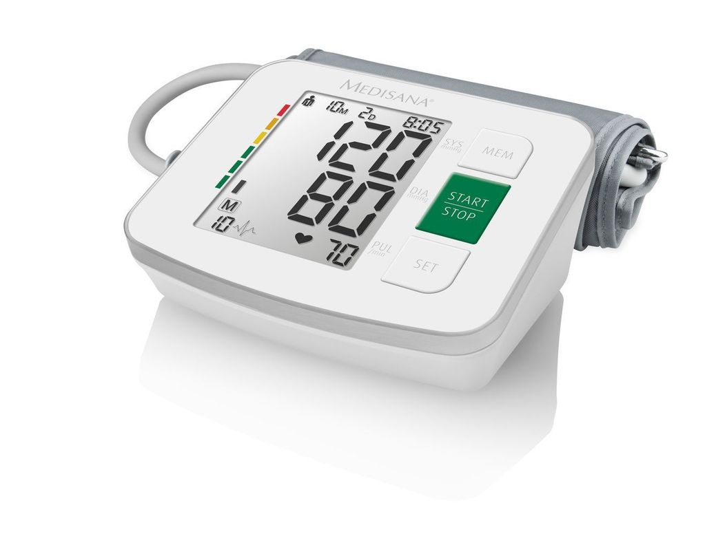 Tensiómetro de Brazo Monitor presion arterial Medisana Blanco BU 512-2