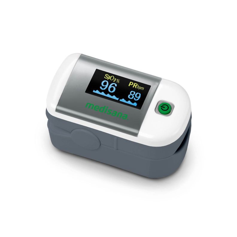 Pulsioxímetro Oximetro Medidor de Saturacion Digital Medisana Blanco-1