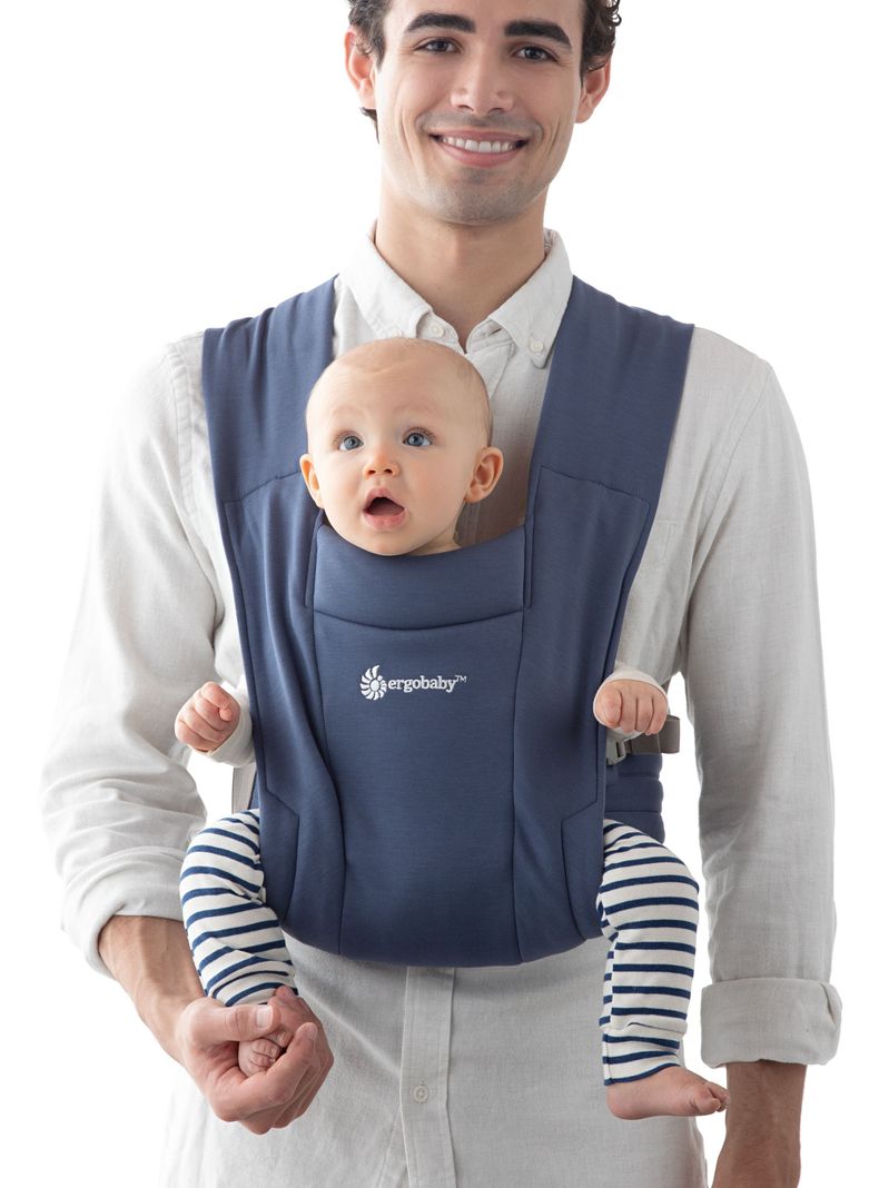 Portabebés Embrace - Soft Navy-1