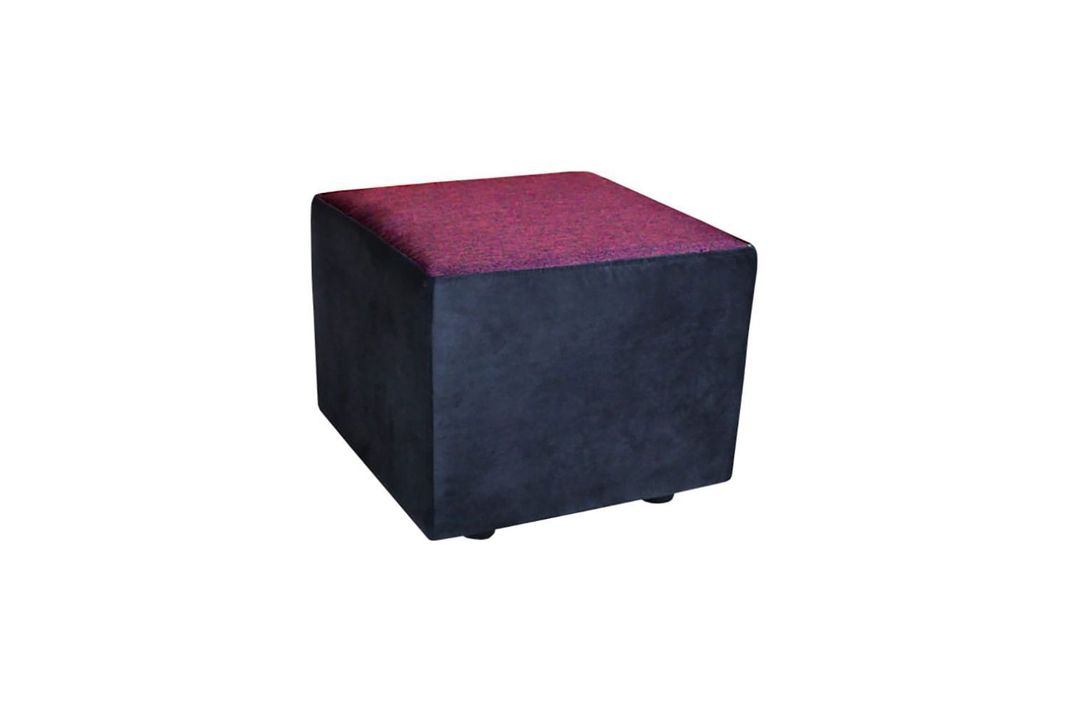 SOFA JULIETTA NEGRO/ BURDEO +2 PUFF TELA POLLIESTER -2
